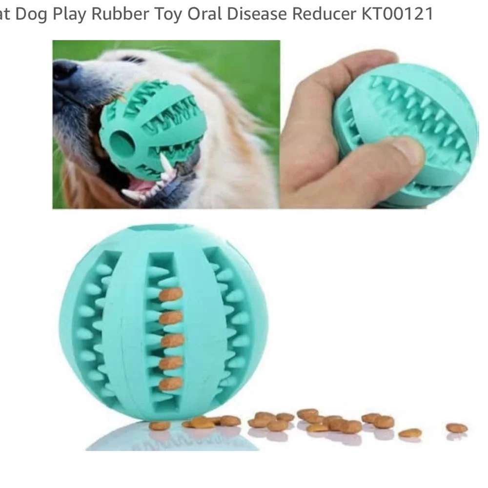 🐈🐕 Durable Interactive Treat Dispensing Small Dog or Cat Toy